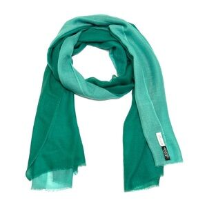 Lightweight Ombre Green Scarf
